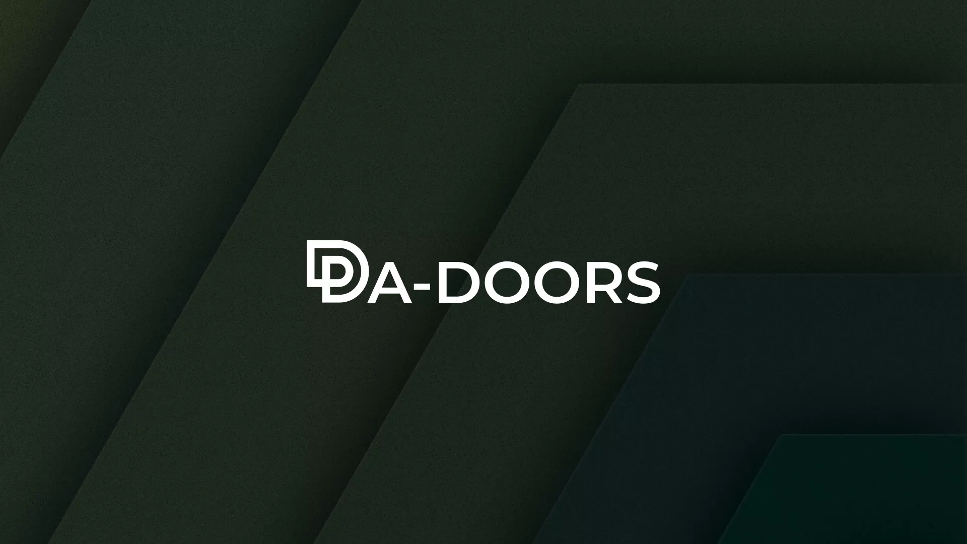 Создание логотипа компании «DA-DOORS» в Пласте